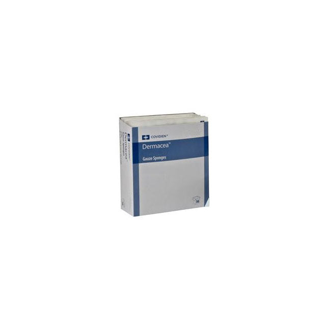 Dermacea Standard Woven Gauze Sponge, Sterile, 8-Ply