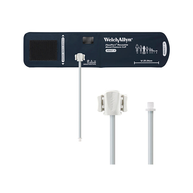 Brassard de tensiomètre Flexiport®, un tube, connecteur à vis