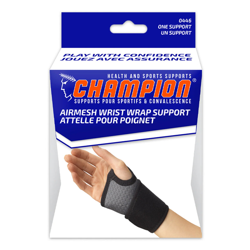 Champion Wrist Support Charcoal/Black (Universal)