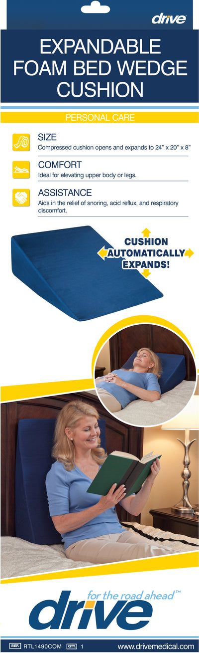 Compressed Bed Wedge Cushion