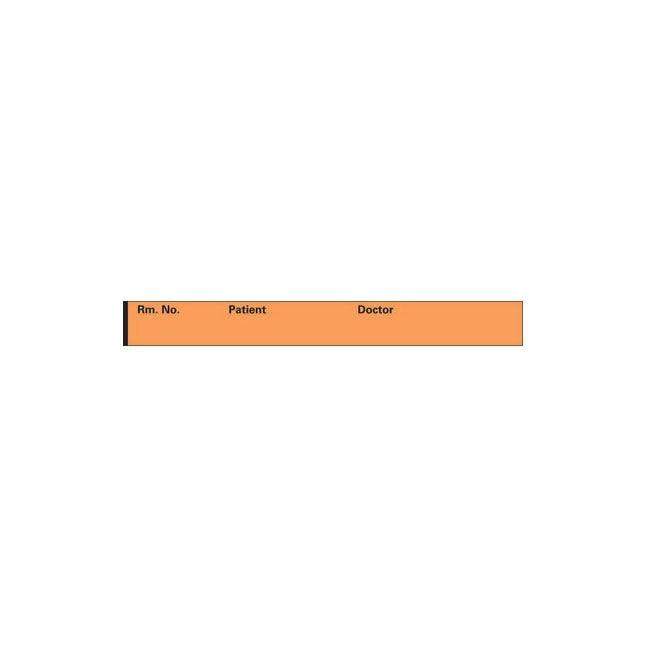 Patient ID Tape, Imprinted, W1/2" x L4-1/2"