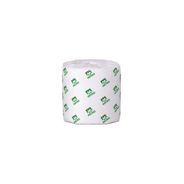 Metro Toilet Paper, Recycled Fibre, 2-Ply, White
