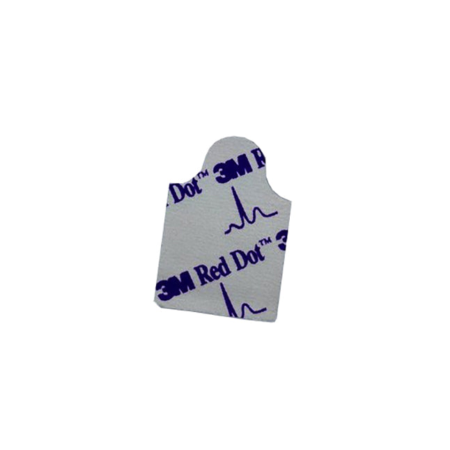 Red Dot Resting EKG Electrode, Adult