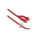 Dover™ Silicone Elastomer Coated Latex Foley Catheters, 5 cc, 2-Way, Red Latex, Radiopaque, Coudé Tip, Hydrogel