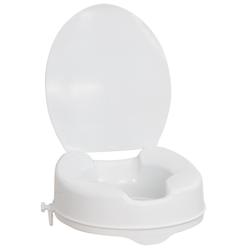 Aquasense Raised Toilet Seat With Lid