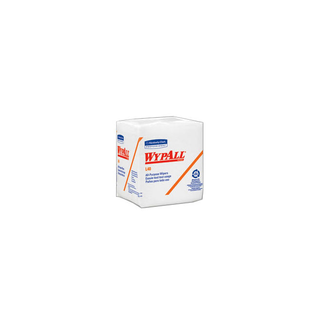 WYPALL® L40 Cleaning Wiper, White