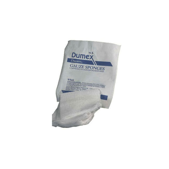 Dumex® Gauze Sponge, Woven, 12-Ply, Sterile