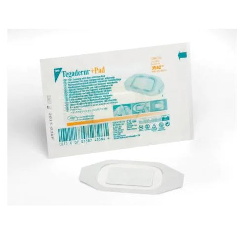 Pansement film 3M™ Tegaderm™ + avec compresse non adhérente