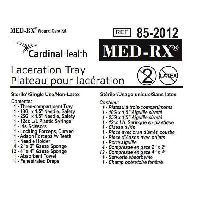 Plateau de lacération Med-Rx® - 85-2012