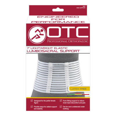 OTC 7" Lt.Weight Lumbosacral Support