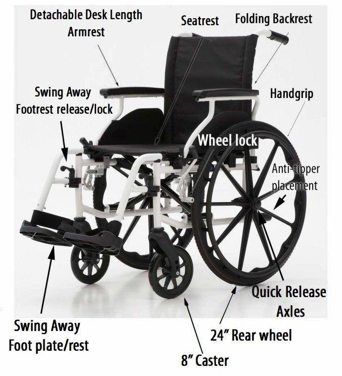 Aluminum Wheelchair