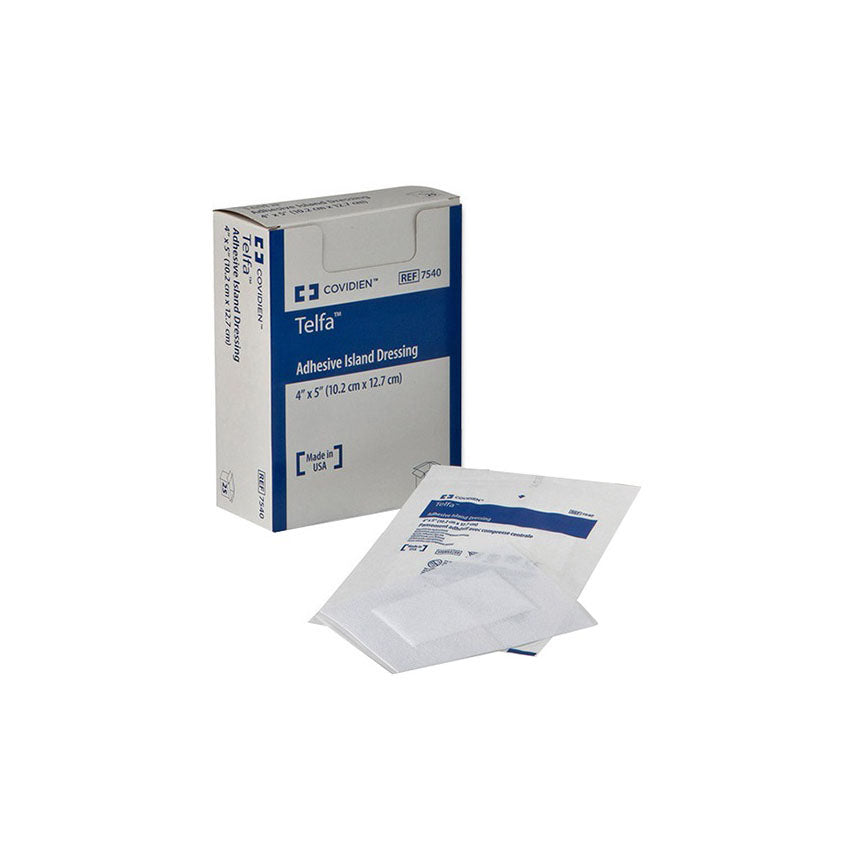 Telfa Adhesive Island Dressing, Sterile
