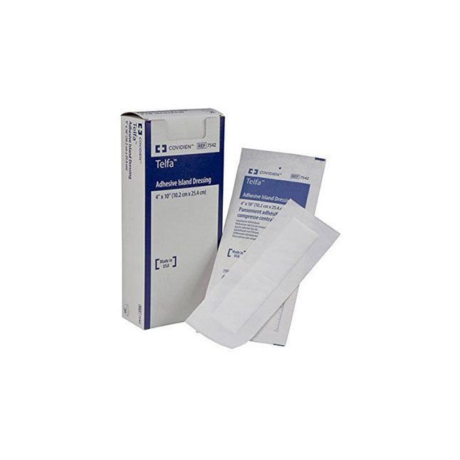 Telfa Adhesive Island Dressing, Sterile