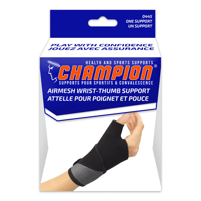 Champion Wrist/Thumb Support Black (Universal)