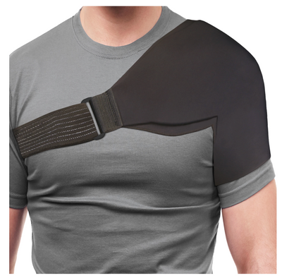 OTC Hot/Cold Gel Wrap/Shoulder Black One-Size