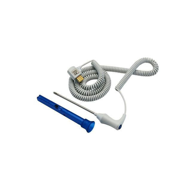 Kit de sonde et de puits, oral, cordon L9', bleu