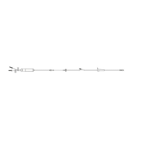 Kit de transfusion sanguine, non ventilé, pour module de pompe Gemini/Alaris