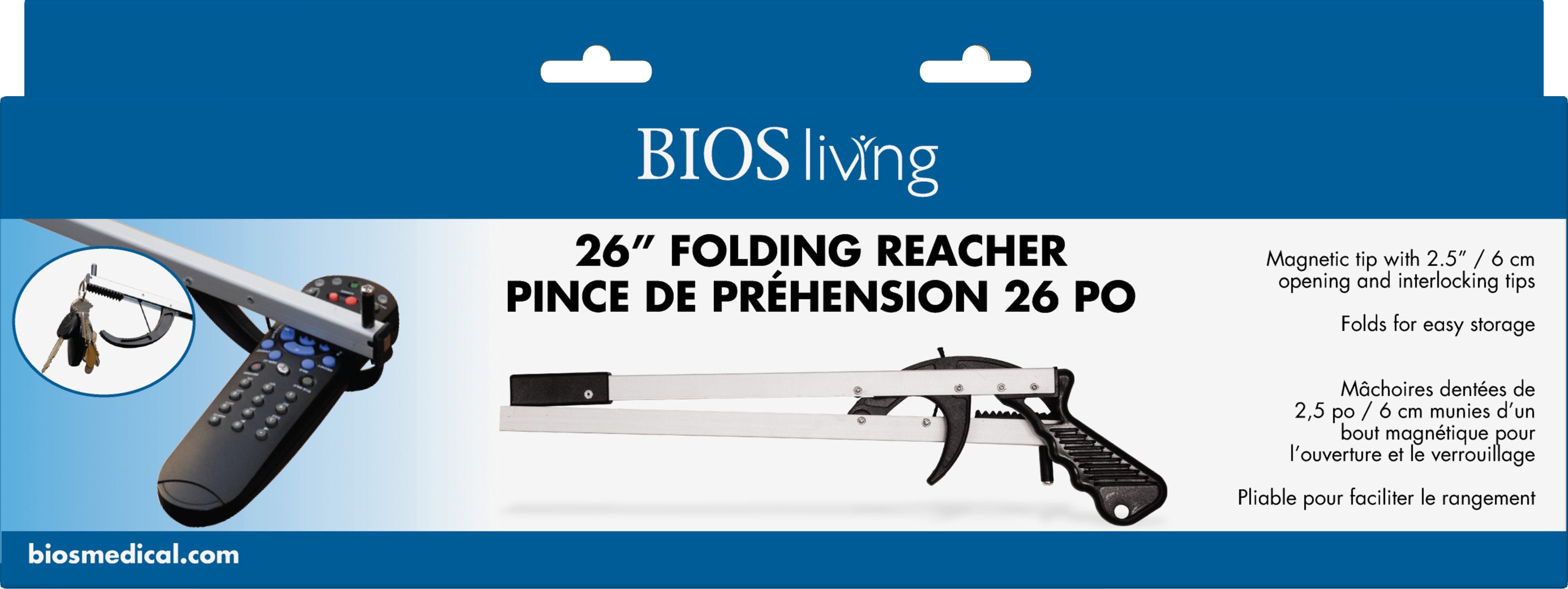 BIOS Living - Folding Reacher (26" / 66 cm) (LF574)