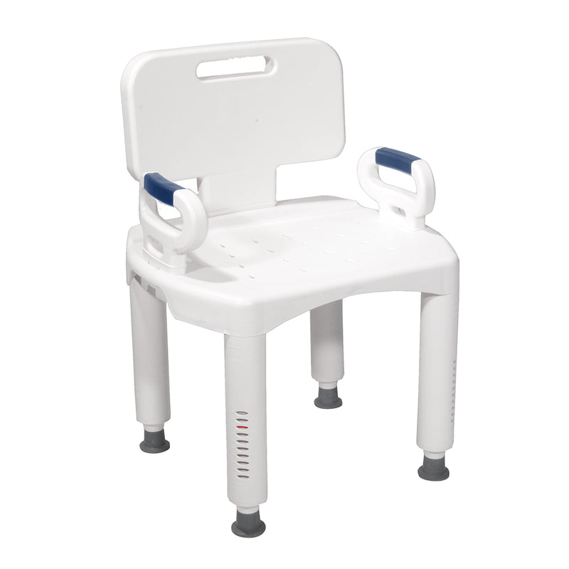 Premium Series Shower Chair With Back And Arms