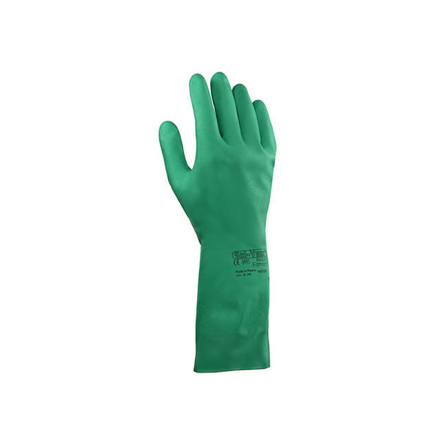 Gant de protection Solvex®, nitrile, vert