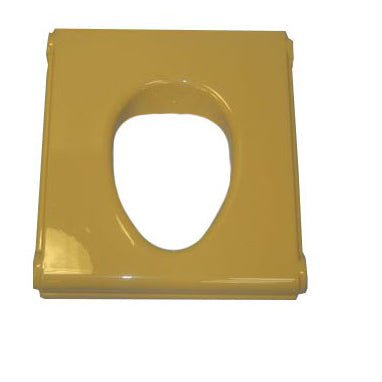 Abattant de toilette thermoformé, à clipser