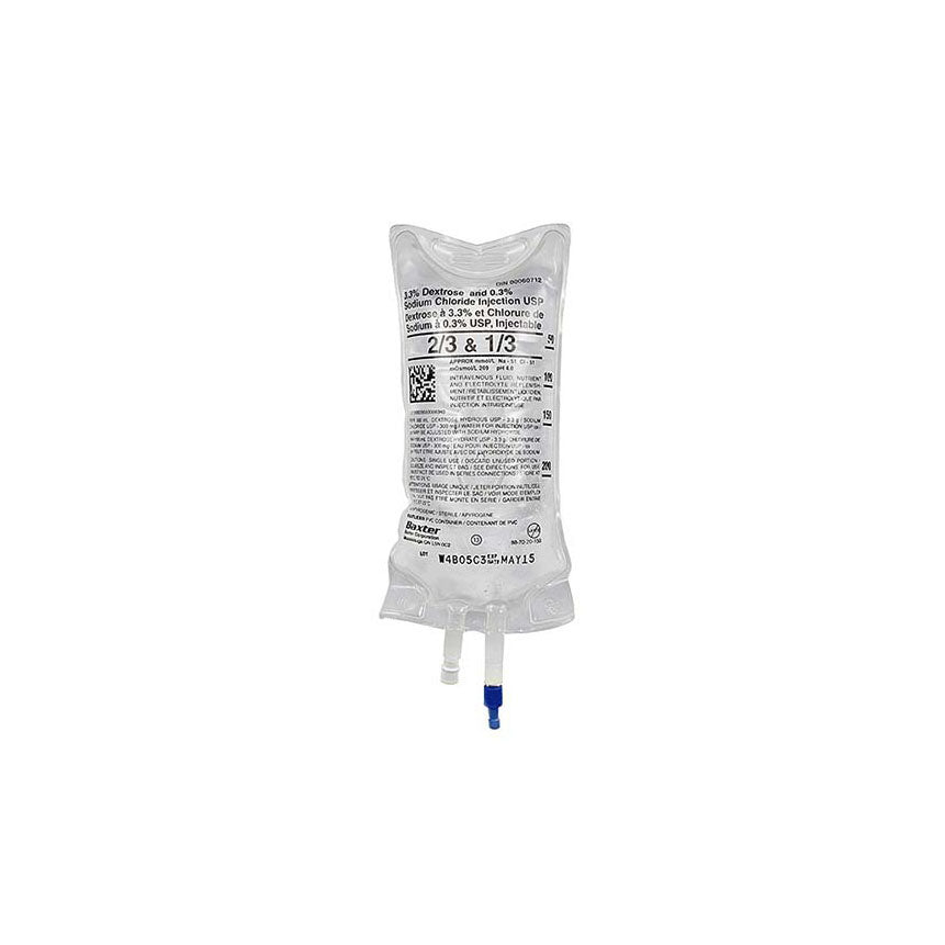 Solution injectable de dextrose à 3,3 % et de chlorure de sodium à 0,3 %