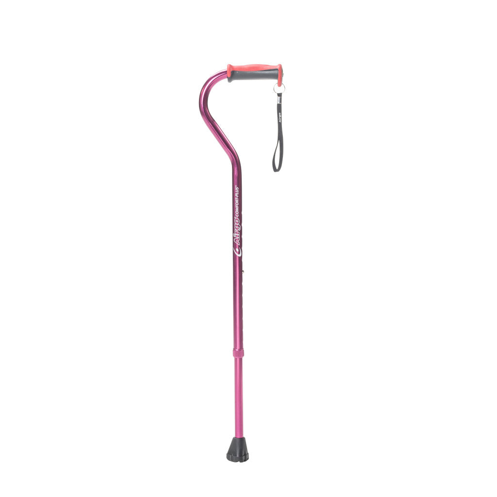 Airgo Comfort-Plus Aluminum Cane, Offset Handle