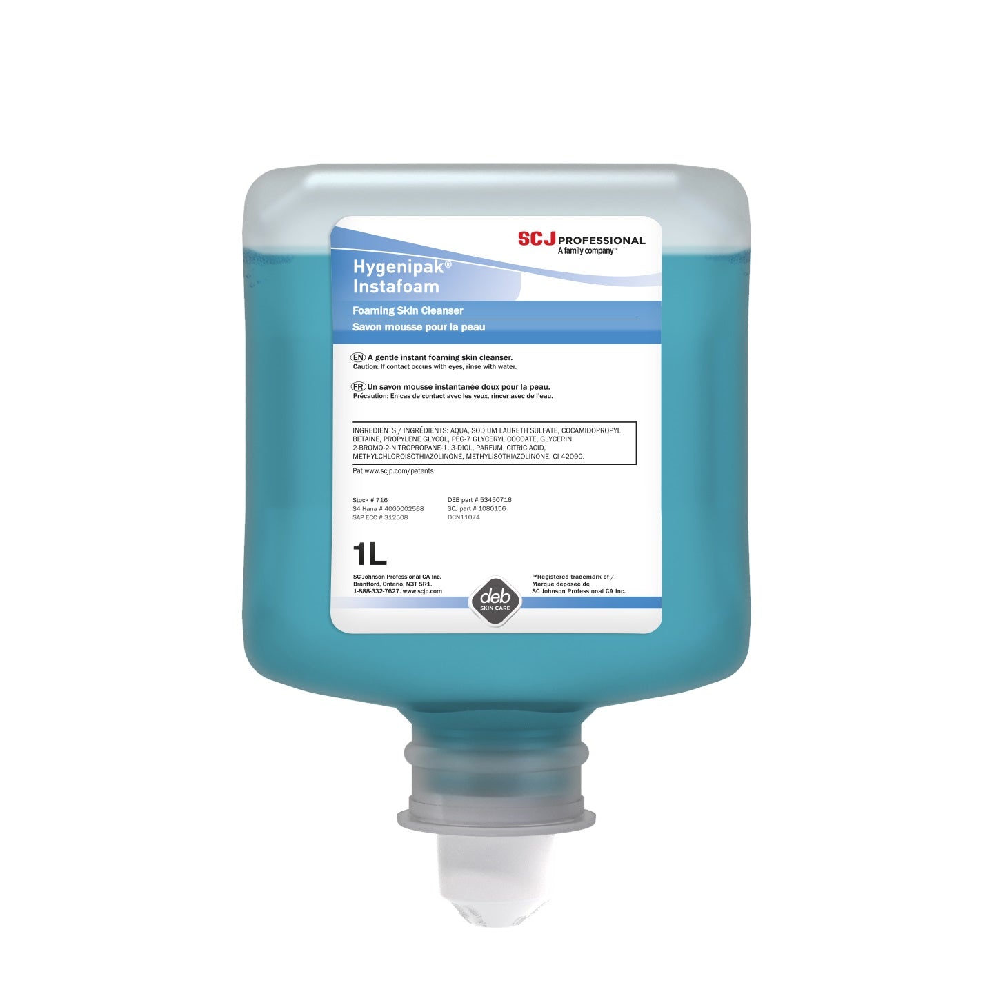 Hygenipak Instafoam, Foaming Skin Cleanser