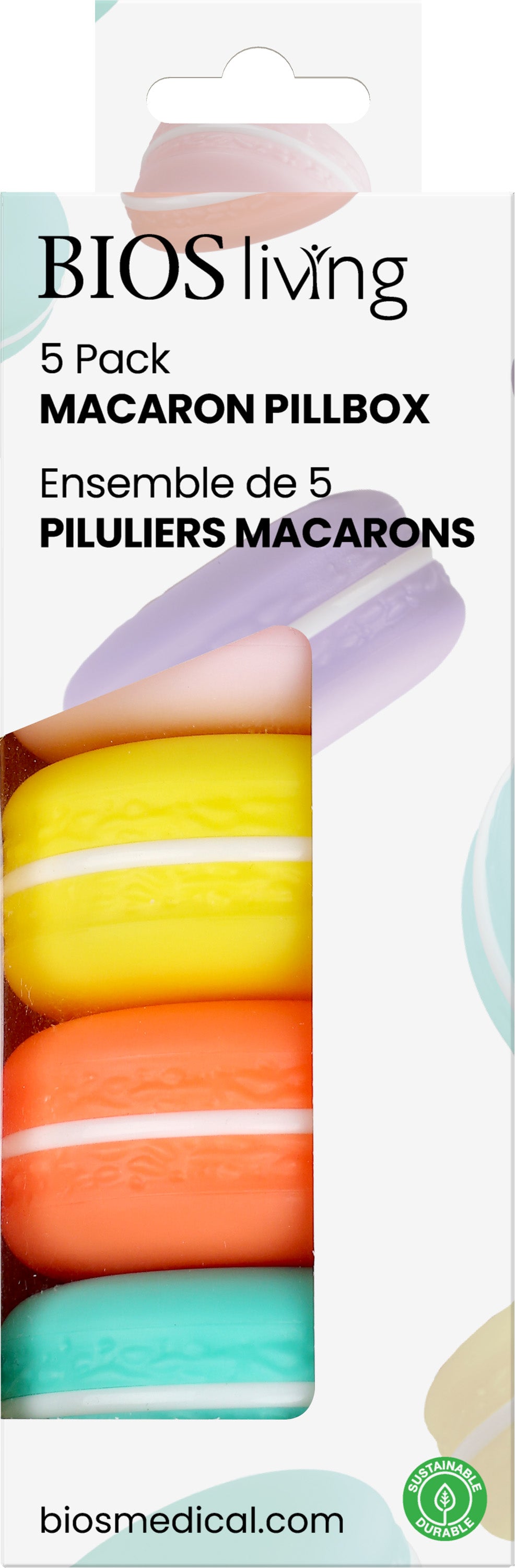 Bios Living - Macarrons 5 pack (57181)