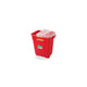 Collecteur d'aiguilles Sharps, base rouge