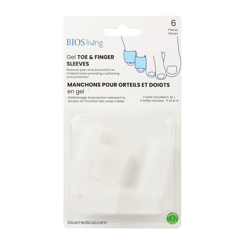 BIOS Living - Gel Toe/Finger Sleeves (FT106)