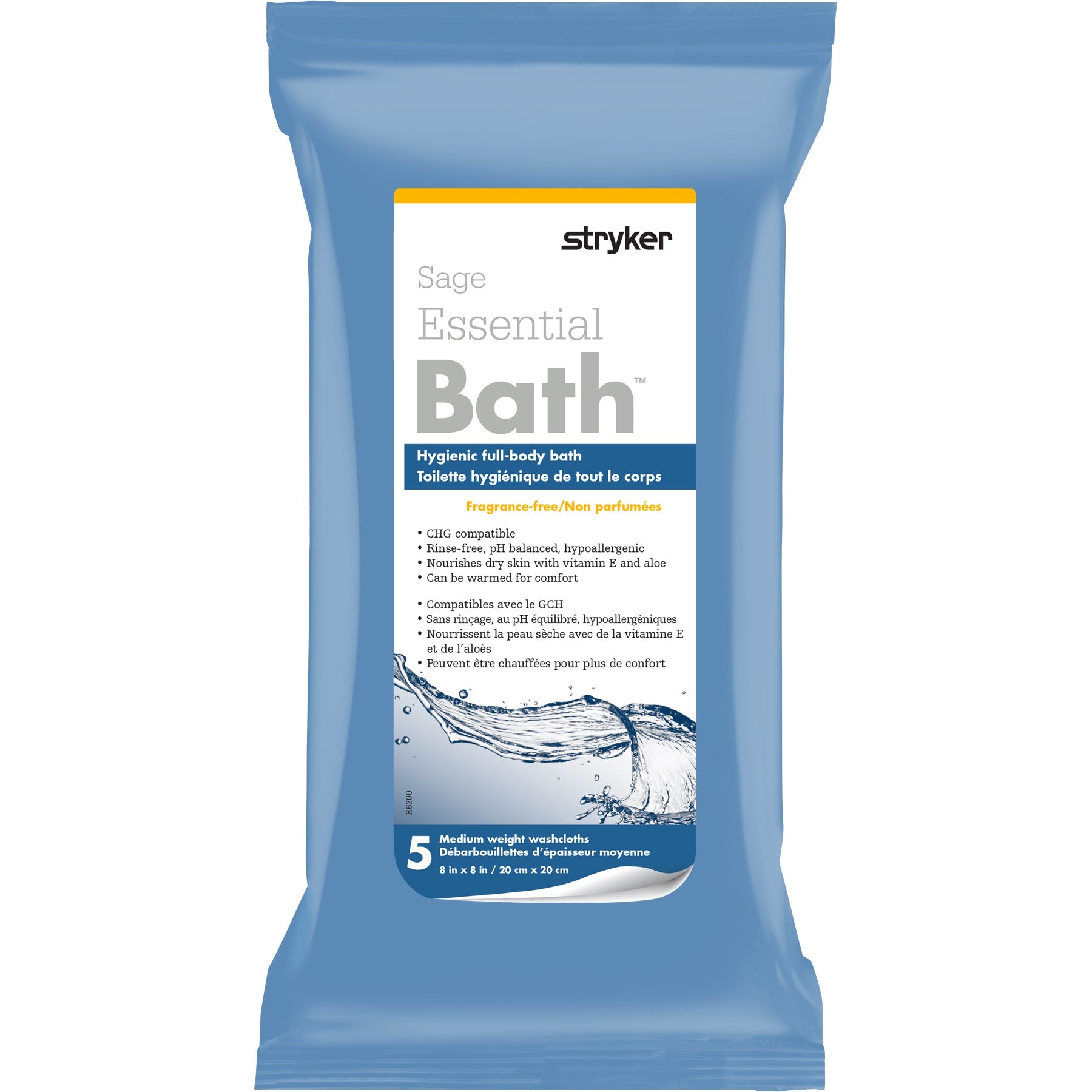 Essential Bath™ Full-Body Washcloth, Fragrance-Free