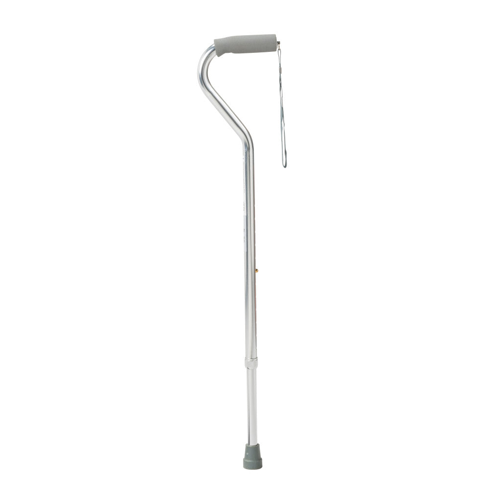 Offset Handle Aluminum Cane
