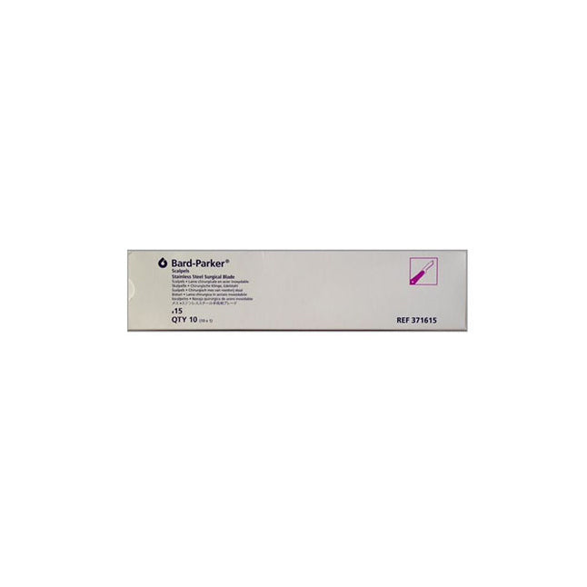 Bard-Parker Surgical Scalpel, Stainless steel blade, Sterile