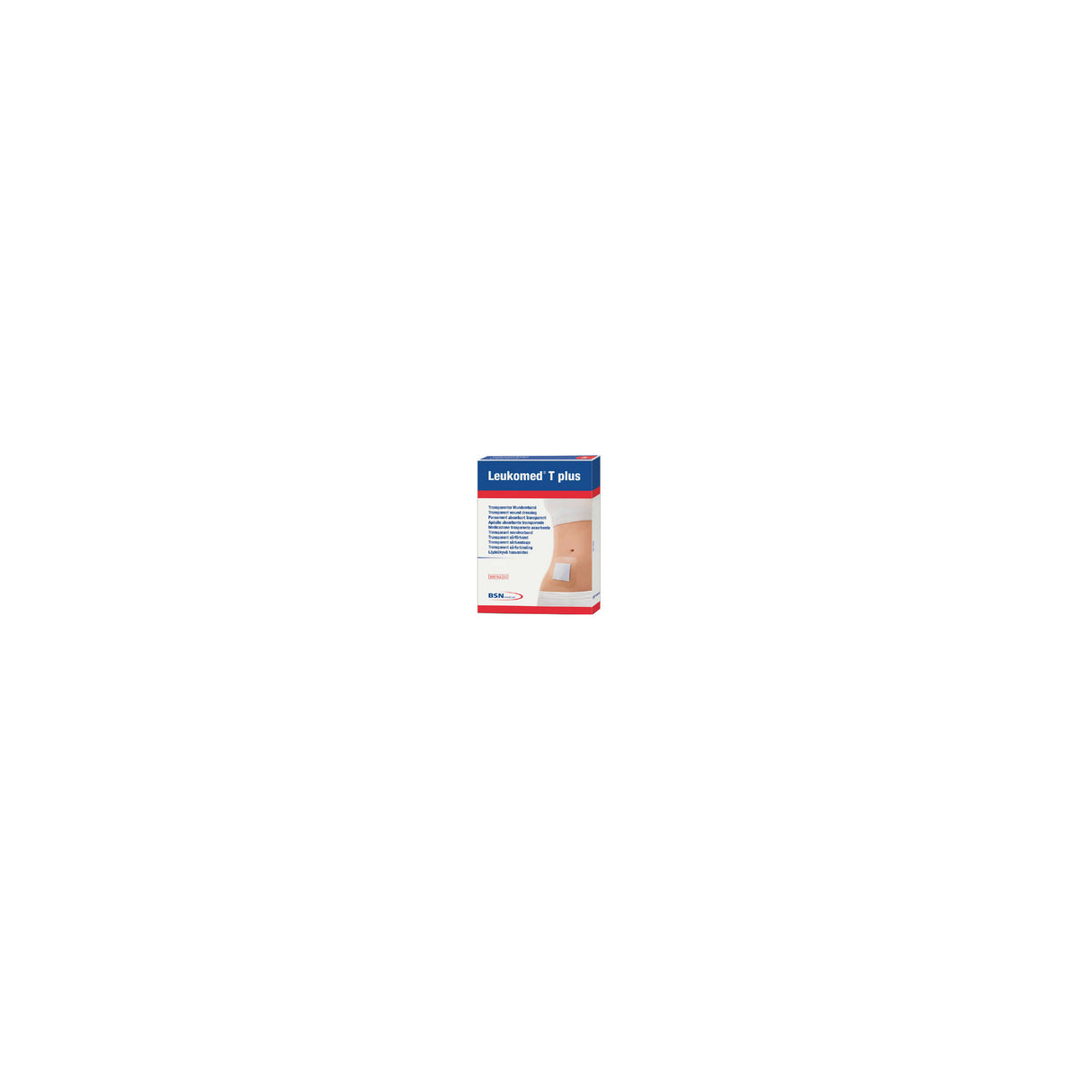 Pansement adhésif transparent Leukomed® T Plus avec compresse absorbante, conditionnement hospitalier