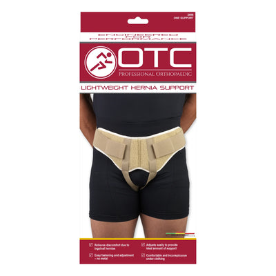 OTC Lt.Weight Hernia Support Beige