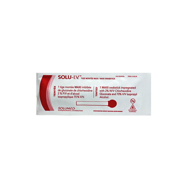 3M SoluPrep Swab, 2% w/v CHG/70% v/v IPA