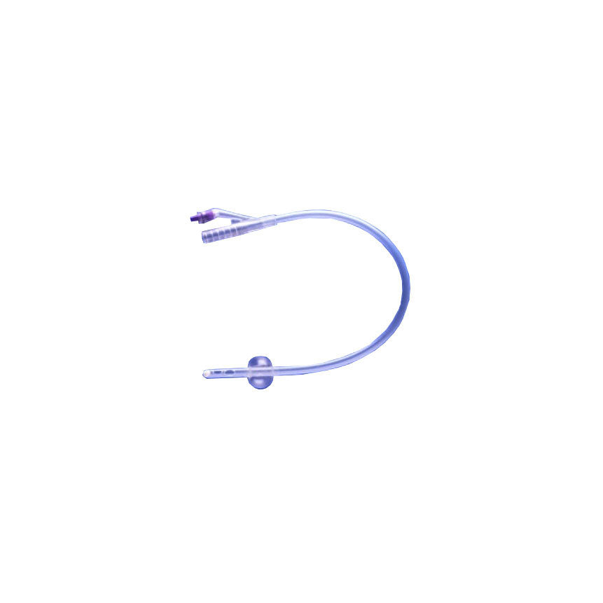 Indwelling Catheter, Foley, Silicone, 5cc Balloon, Latex-Free
