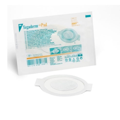 Pansement film 3M™ Tegaderm™ + avec compresse non adhérente