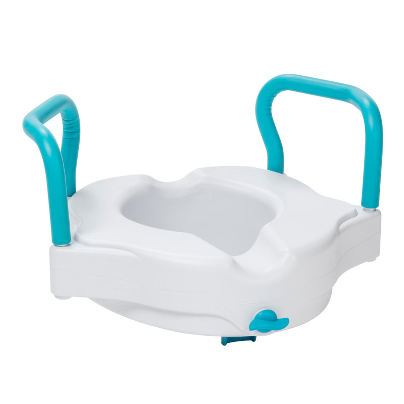 Aquasense 3-In-1 Contoured Raised Toilet Seat (2")
