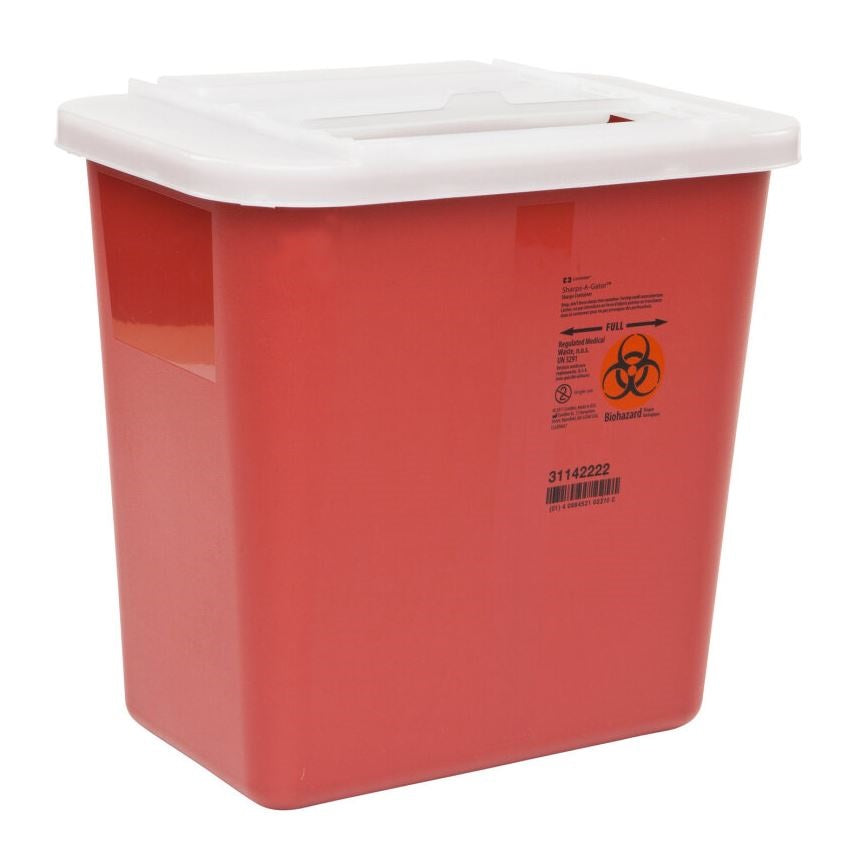 Monoject™ Multi-Purpose Sharps Containers with Sliding Lid