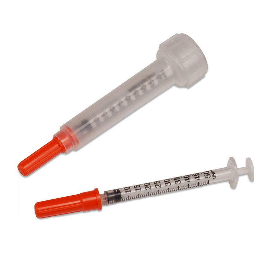 Monoject Rigid Pack Insulin Needles and Syringes