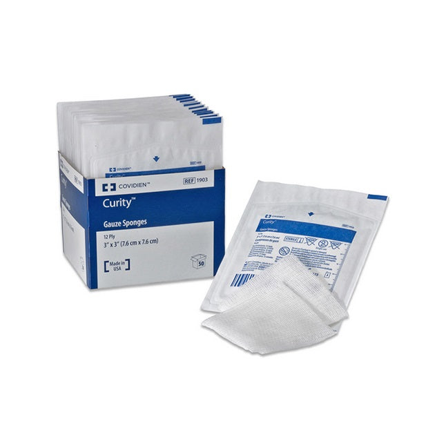 Curity Premium Woven Gauze Sponge, Sterile