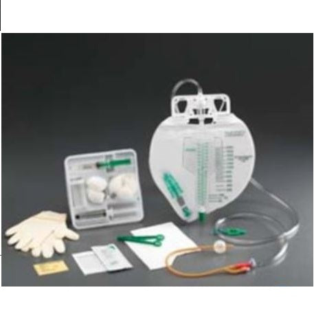 Lubricath Urine Meter Foley Trays with 16FR. Hydrophilic-Coated Catheter