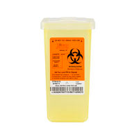 Sharps Tray, Tall, Yellow