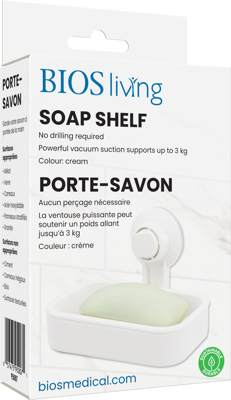 Bios Living - Soap Shelf - Soap dish that is movable (95007)