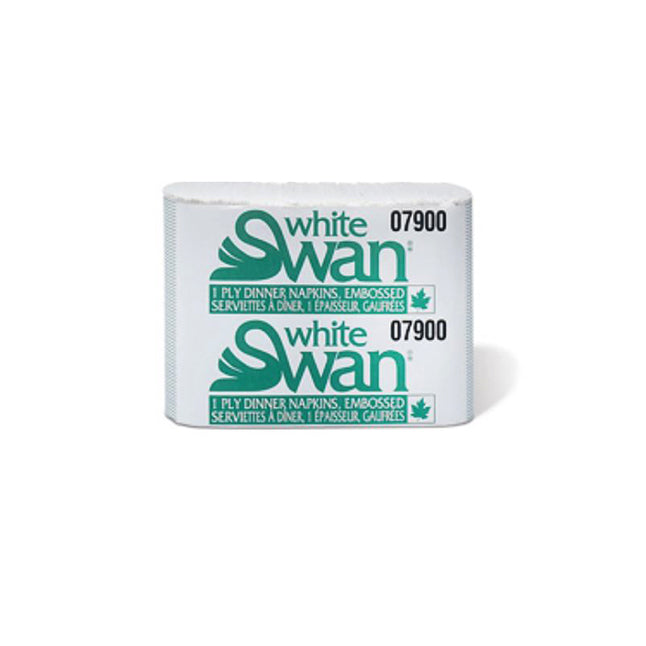 Serviette de table Swan®, blanche