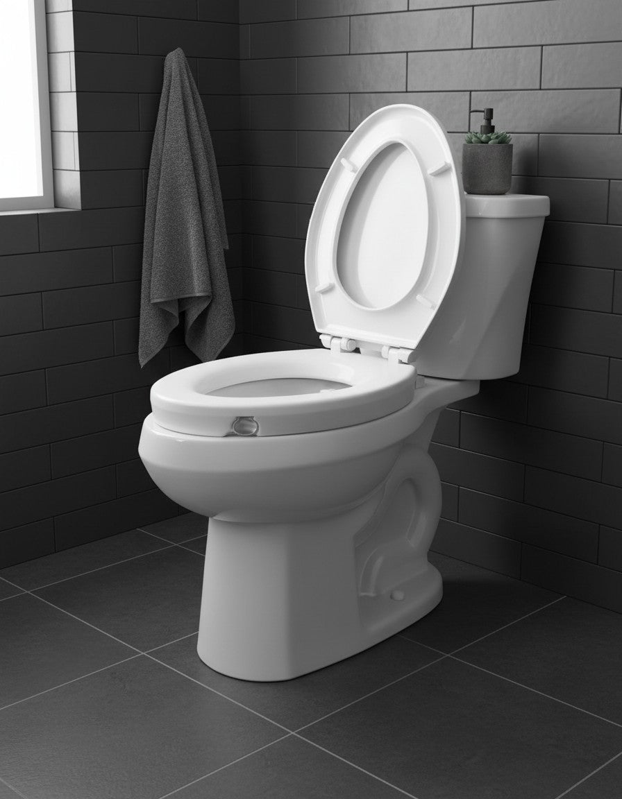 2" Bolt-On Raised Toilet Seat