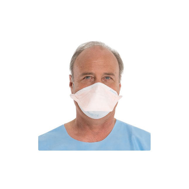 Masque respiratoire et chirurgical à filtre à particules FLUIDSHIELD™ N95, orange