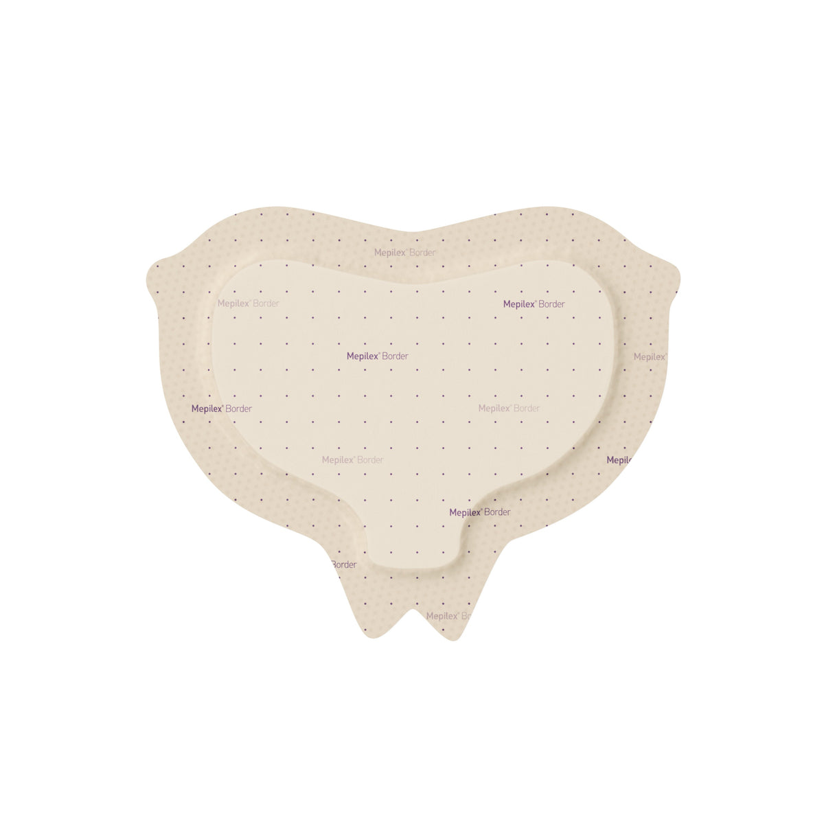 Mepilex Border Sacrum Dressing, Foam